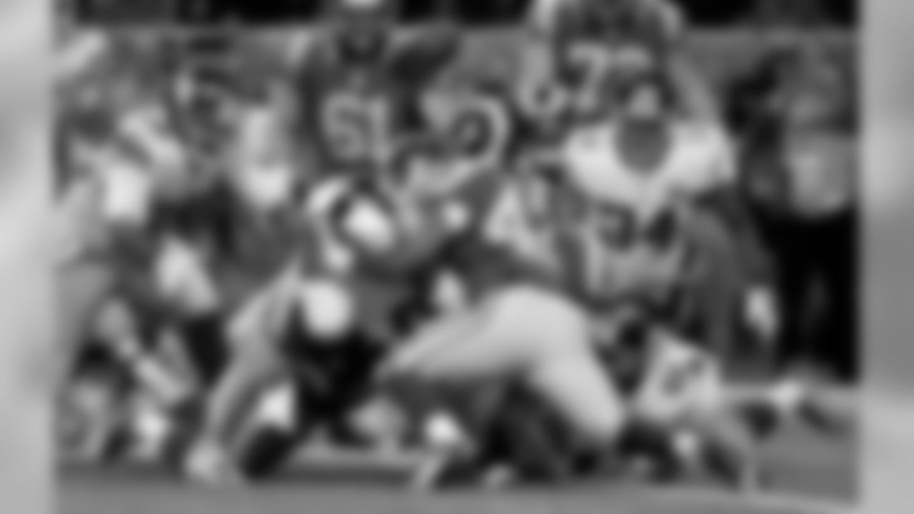 On the ensuing kickoff, Orleans Darkwa forces a fumble that Nat Berhe recovers deep in St. Louis territory. >>WATCH THE GIANTS FUMBLE RECOVERY