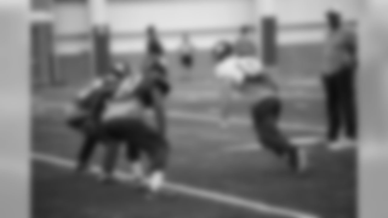 WR MYLES WHITE, CB TRUMAINE MCBRIDE, CB DOMINIQUE RODGERS-CROMARTIE