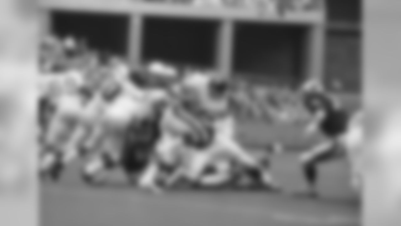 RB Tucker Frederickson, 1965, 1st overall, Auburn Career (1965-1971): Frederickson was the second and last first overall selection by the New York Giants. In 66 career games, he ran for 2,209 yards and nine touchdowns.
