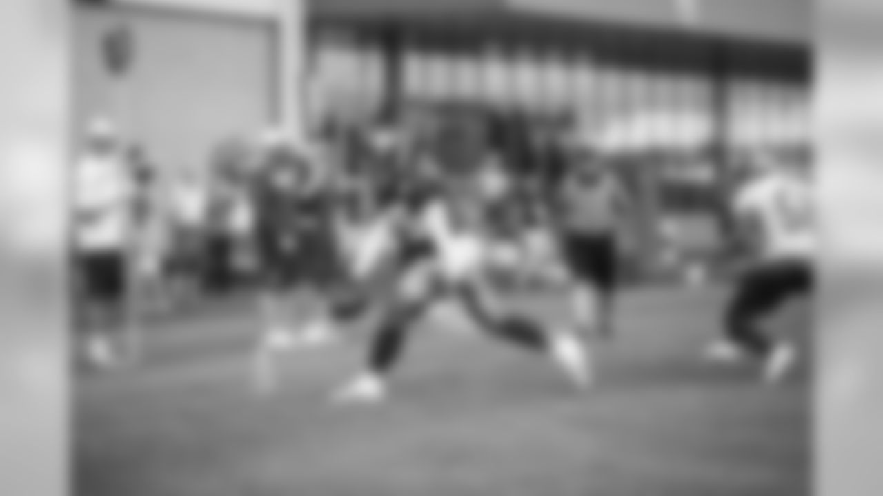 RB Saquon Barkley (26) at New York Giants Training Camp 2019 at Quest Diagnostics Training Center in East Rutherford, NJ