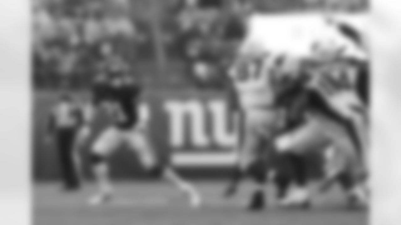 New York Giants free safety Jabrill Peppers (21) in coverage during an NFL football game against the Arizona Cardinals, Sunday, Oct. 20, 2019, in East Rutherford, N.J. Arizona won 27-21. (Aaron M. Sprecher via AP)
