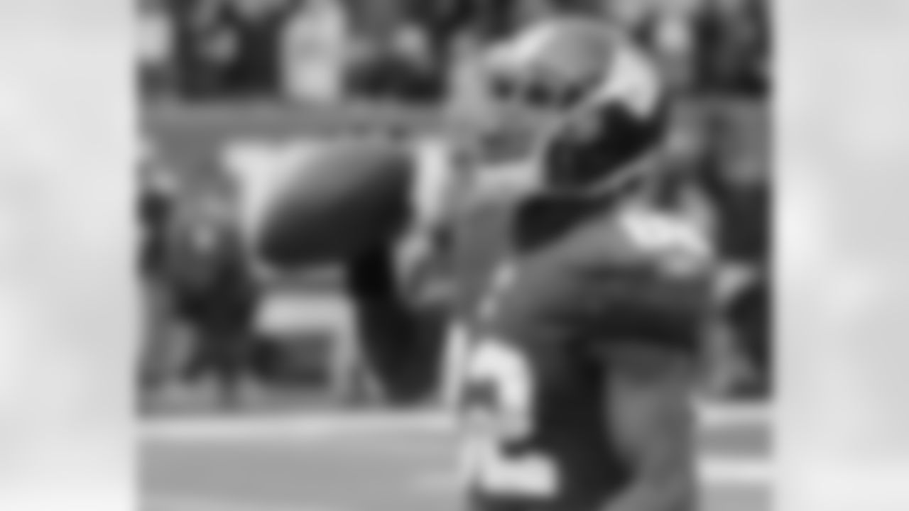 WR Mario Manningham celebrates after a touchdown score.