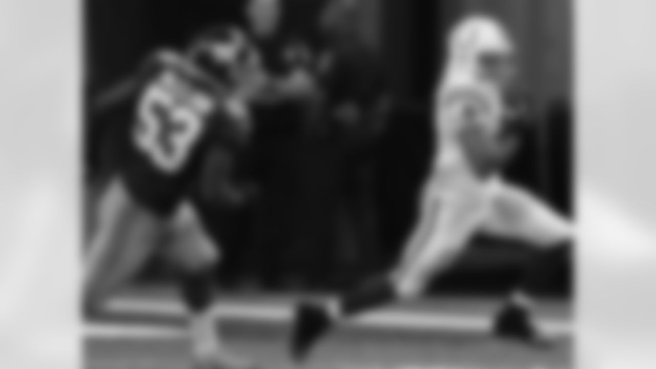 LB Jameel McClain
 
  Normal
  0
  
  
  
  
  false
  false
  false
  
  EN-US
  X-NONE
  X-NONE
  
   
   
   
   
   
   
   
   
   
  
  MicrosoftInternetExplorer4
  
   
   
   
   
   
   
   
   
   
   
   
  
LB Jon Beason (foot/toe) was placed on season-ending injured reserve this week, making McClain the next man up -- again. The veteran has already filled in this season for Beason, whose injury had lingered since the summer and caused him to miss three games before the decision to undergo surgery. Like Beason, McClain is vocal and can command the defense, which needs to get back to basics. "It's crazy, man. It's really unique, I'm telling you… we're going to play defense," McClain said this week. "That's how we're going to stop [the Colts]. We're going to do the most unique thing you've ever seen – we're going to play good, sound, fundamental defense.