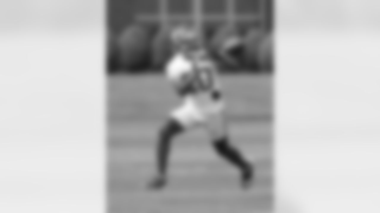New York Giants cornerback Julian Love (20) takes part during a NFL Training Camp practice at Quest Diagnostics Training Center on Wednesday July 28, 2021 in East Rutherford, New Jersey