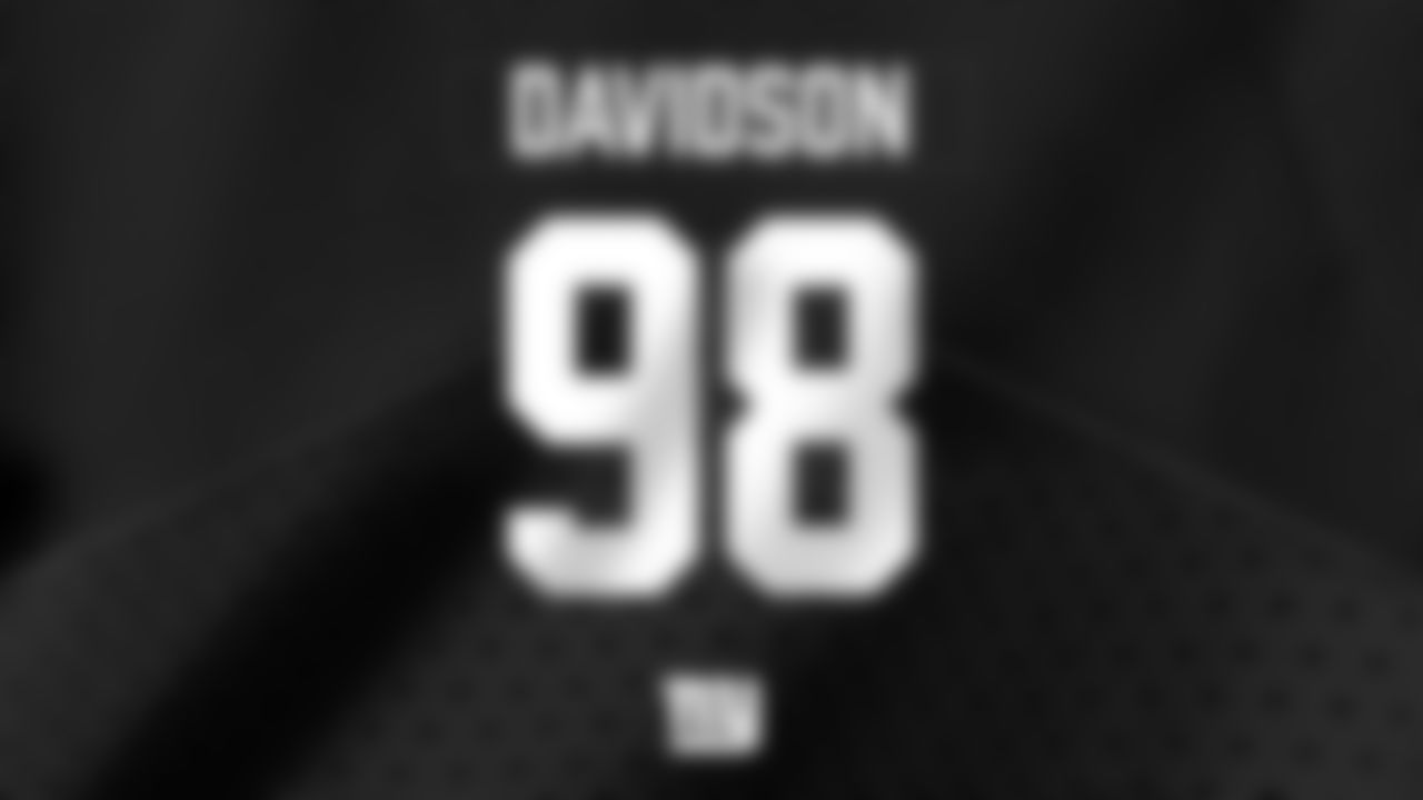 DT D.J. Davidson - Round 5, Pick No. 147