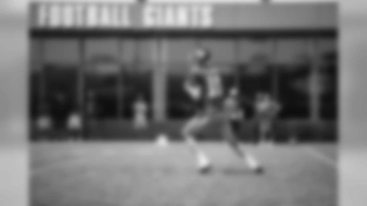 QB Eli Manning (10) at New York Giants Training Camp 2019 at Quest Diagnostics Training Center in East Rutherford, NJ