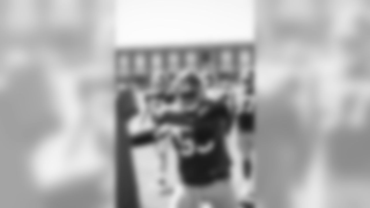 Chris Slayton (99) at New York Giants Training Camp 2019 at Quest Diagnostics Training Center in East Rutherford, NJ (Matthew Swensen, New York Football Giants)