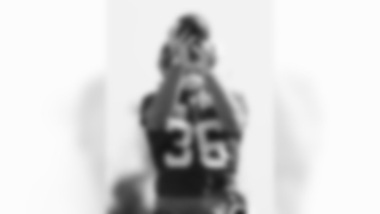 New York Giants running back Cullen Gillaspia (36) during a NFL Training Camp practice at Quest Diagnostics Training Center on Friday July 30, 2021 in East Rutherford, New Jersey
