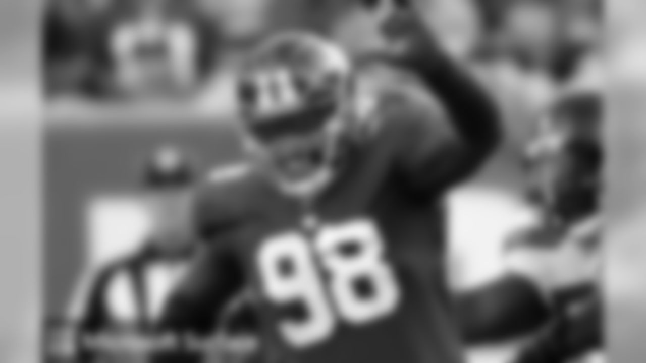 DT Damon HarrisonHarrison has a league-leading 36 run stops, according to Pro Football Focus. It would be the third straight season he led the NFL, and fourth time in five years.