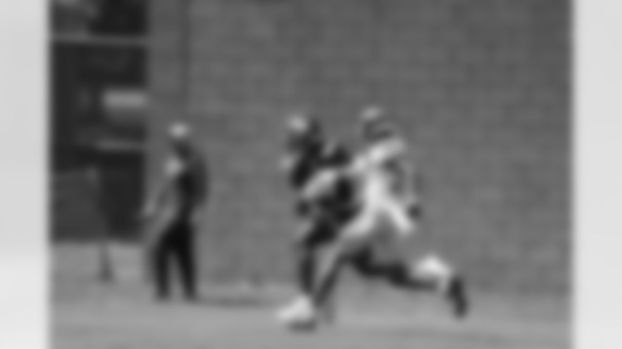 New York Giants wide receiver Bryce Ford-Wheaton (6) during training camp practice on August 23, 2023 in East Rutherford, NJ (Evan Pinkus/New York Giants)