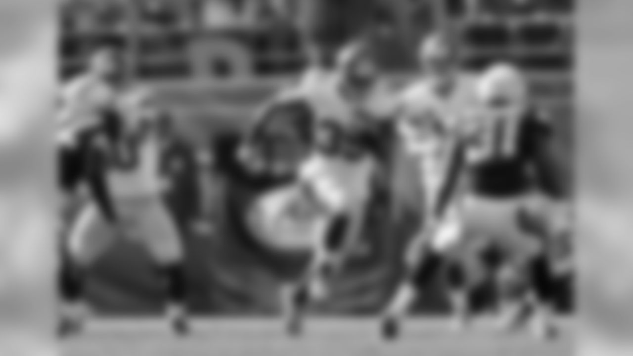 RUNNING BACKS: C+They did average 4.6 yards per rush, but a lot of that was in the second half when they were behind. They had just 24 yards in the first half.