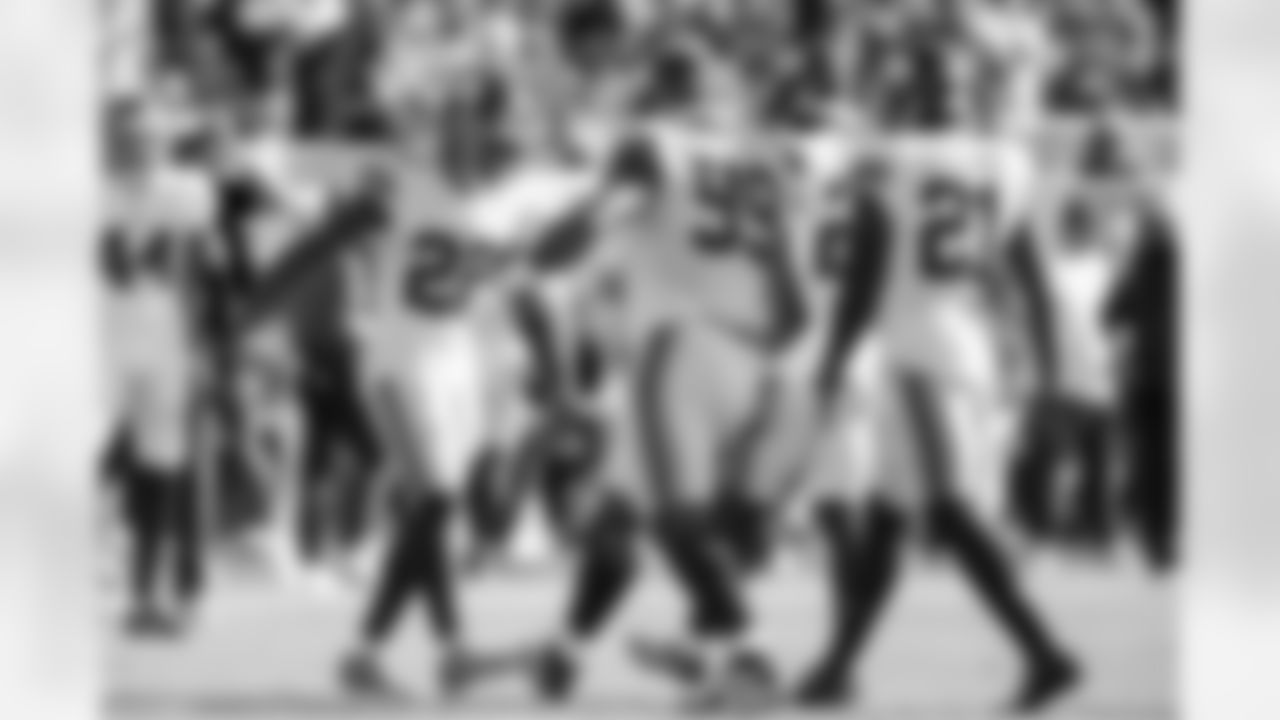 Adoree' Jackson, Leonard Williams (99), Landon Collins (21)