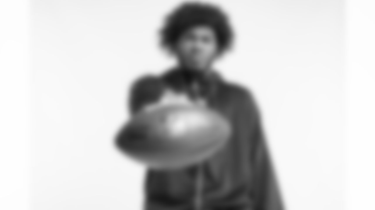 Duke linebacker Chris Rumph poses for a portrait Saturday March 13, 2021 in Pensacola, FL. (Todd Rosenberg via AP)