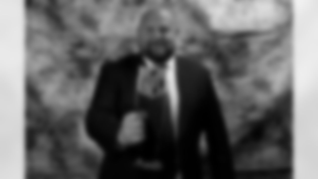 AP Coach of the Year New York Giants' Brian Daboll, poses for a photo during the NFL Honors award show ahead of the Super Bowl 57 football game, Thursday, Feb. 9, 2023, in Phoenix. (AP Photo/Ross D. Franklin)