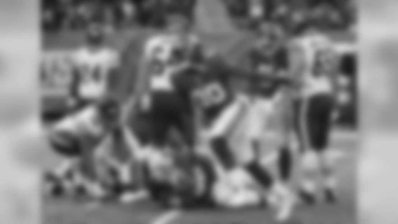 DE JASON PIERRE-PAULThe veteran defensive end had his first multi-sack game since the 2014 season finale, recording five tackles (one for loss), 2.5 sacks, three quarterback hits, a forced fumble and a pass defensed against the Bears.
