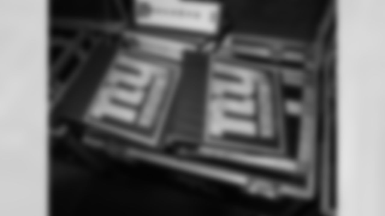 Cant leave behind the most important item, the playbooks