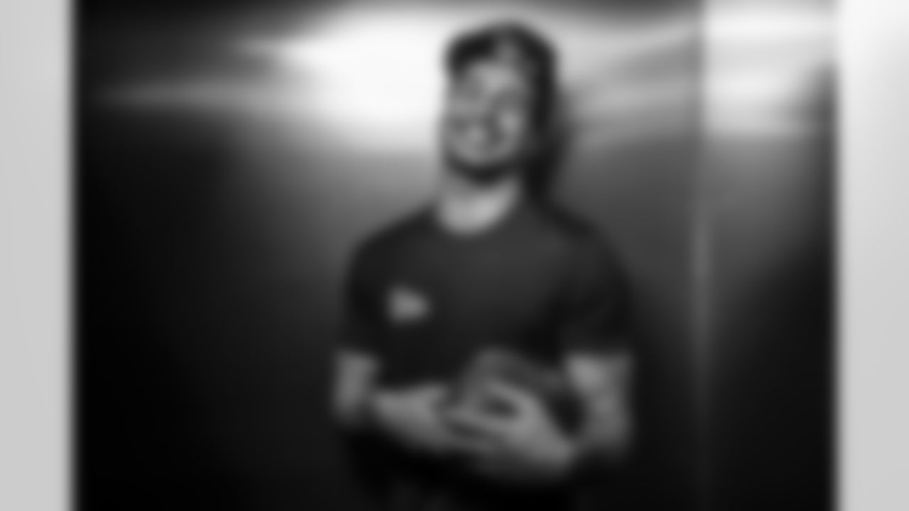 TCU safety Trevon Moehrig poses for a portrait Wednesday, March 10, 2021 in Frisco, TX. (Todd Rosenberg via AP)
