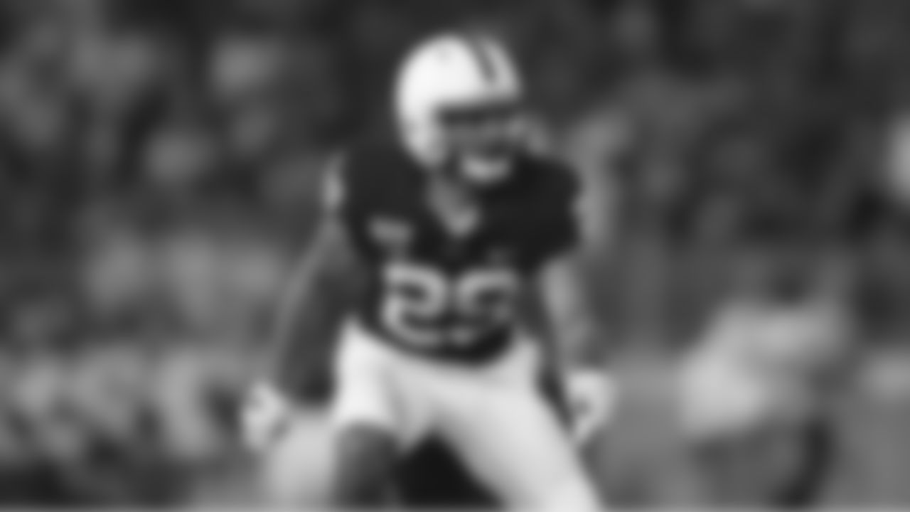 No. 99 Penn State CB John Reid
(AP Photo/Steve Luciano)