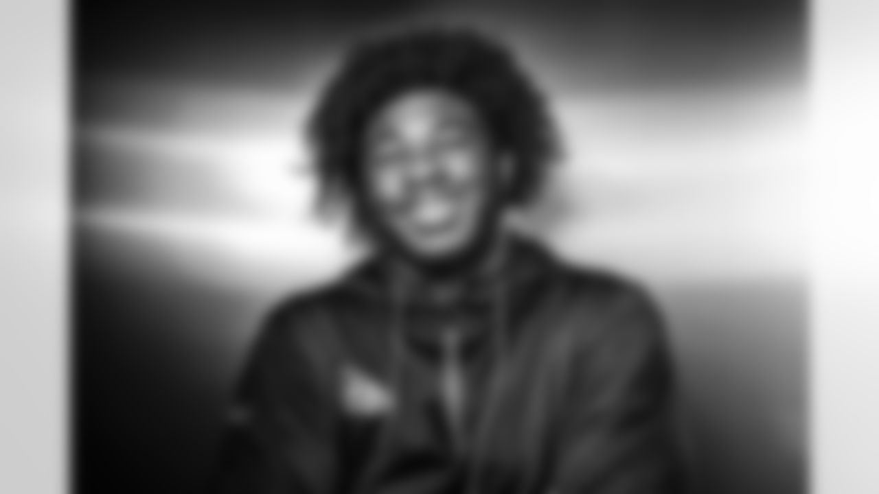 Duke linebacker Chris Rumph poses for a portrait Saturday March 13, 2021 in Pensacola, FL. (Todd Rosenberg via AP)