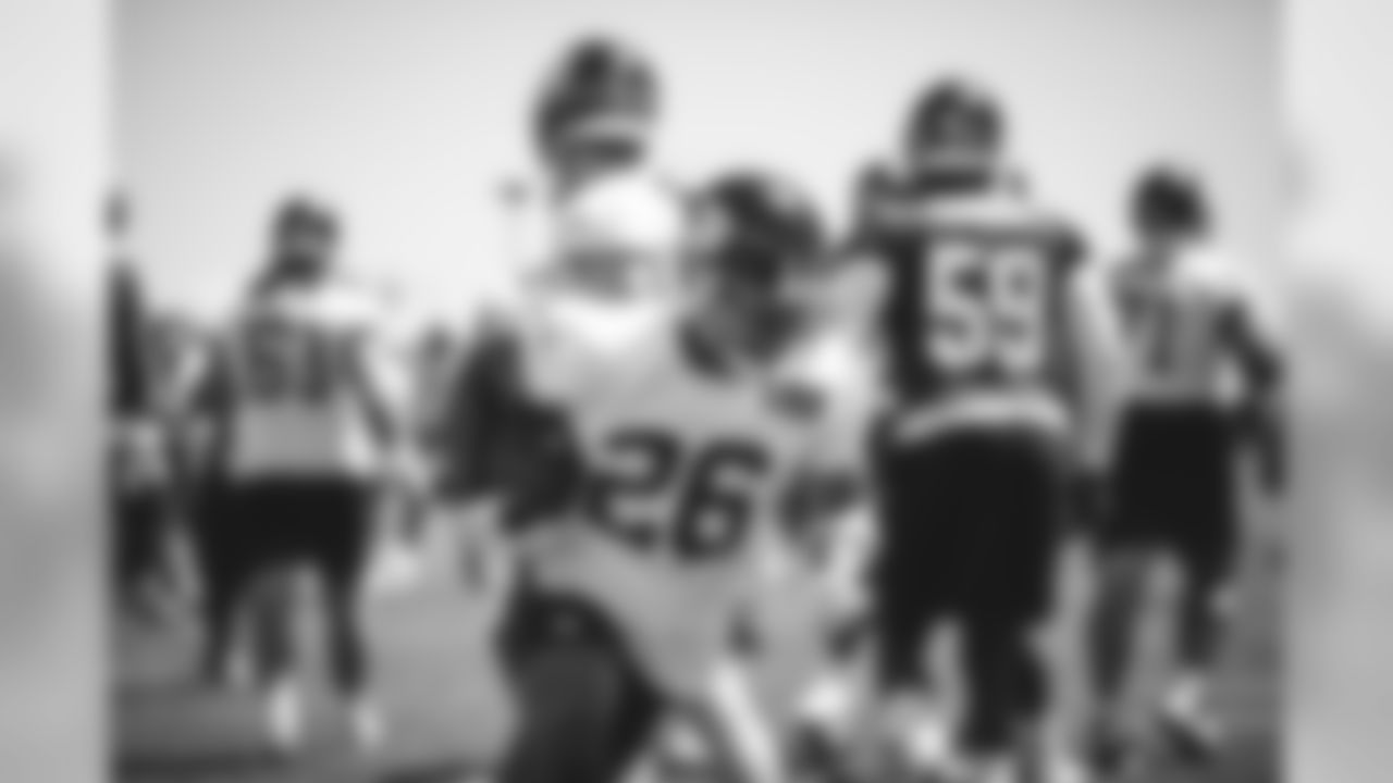 New York Giants participate in Mini Camp at Quest Diagnostics Training Center in East Rutherford, NJ