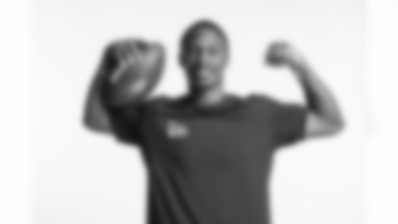 Louisville wide receiver Tutu Atwell poses for a portrait Saturday March 13, 2021 in Pensacola, FL. (Todd Rosenberg via AP)