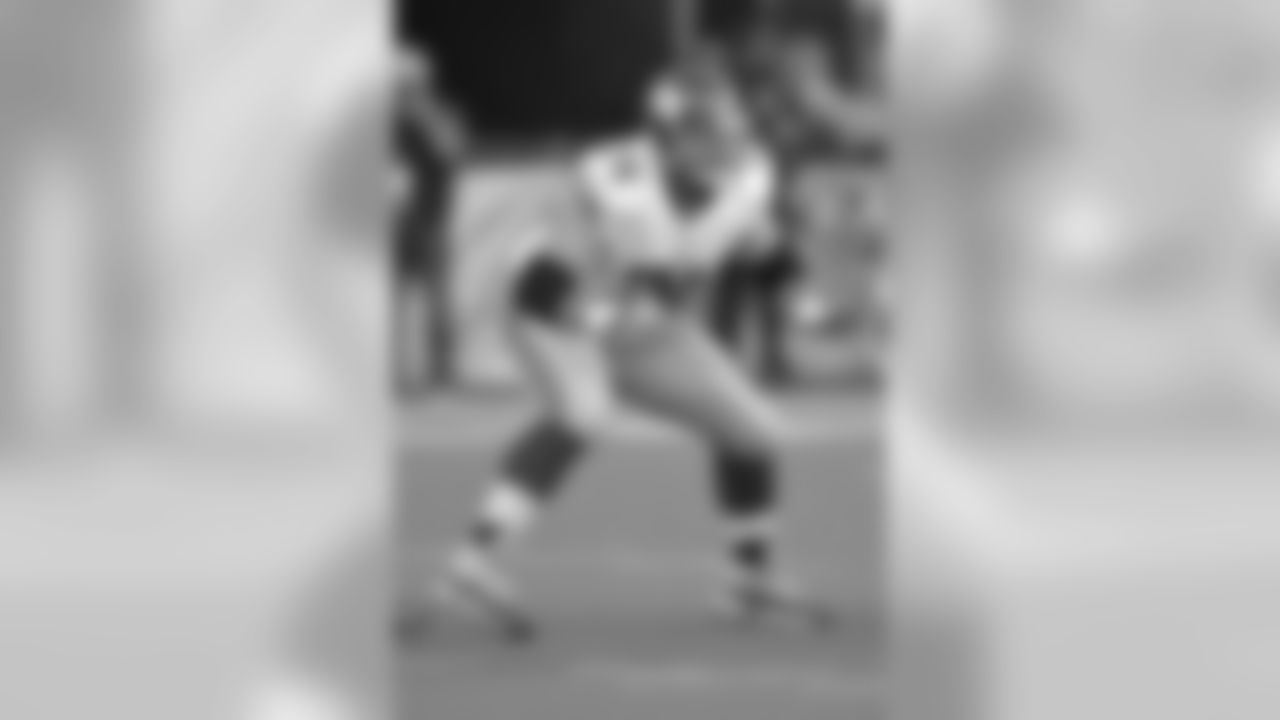 TALLEST GIANT: (TIE) Guard Geoff Schwartz (pictured), OT Will Beatty, OT James Brewer, and TE Larry Donnell: 6'6"