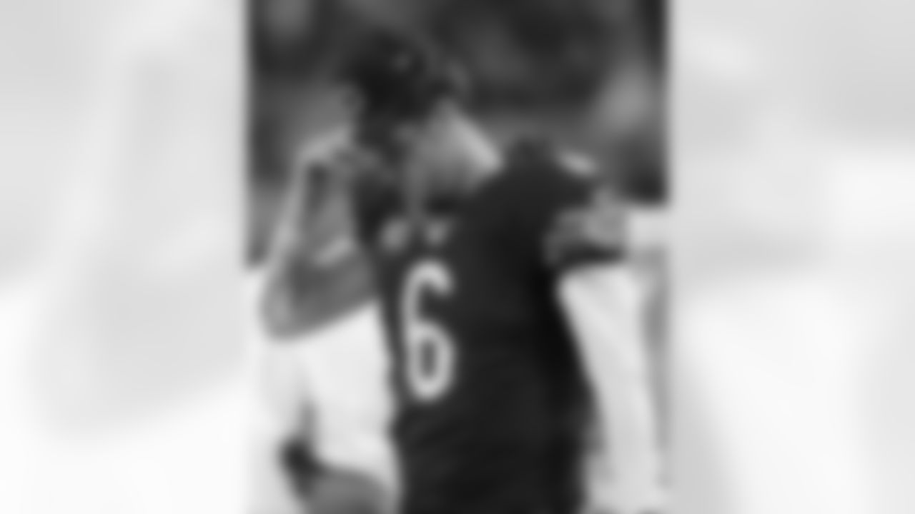 Chicago Bears quarterback Jay Cutler (6) walks on the sidelines in the second half of an NFL football game against the New York Giants, Thursday, Oct. 10, 2013, in Chicago. (AP Photo/Nam Y. Huh)