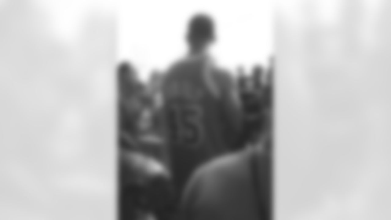 July 30: Today, Victor Cruz celebrated his return to the football field by wearing a Chicago Bulls No. 45 Jordan jersey when he reported for the Giants' first day of training camp. - Read More