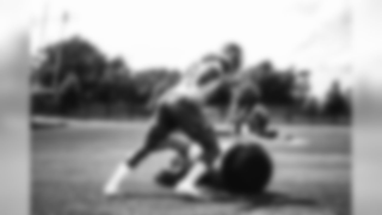 New York Giants Linebacker Lorenzo Carter (59) during the team's NFL football organized activities, Tuesday, July 24, 2018, in East Rutherford, N.J
