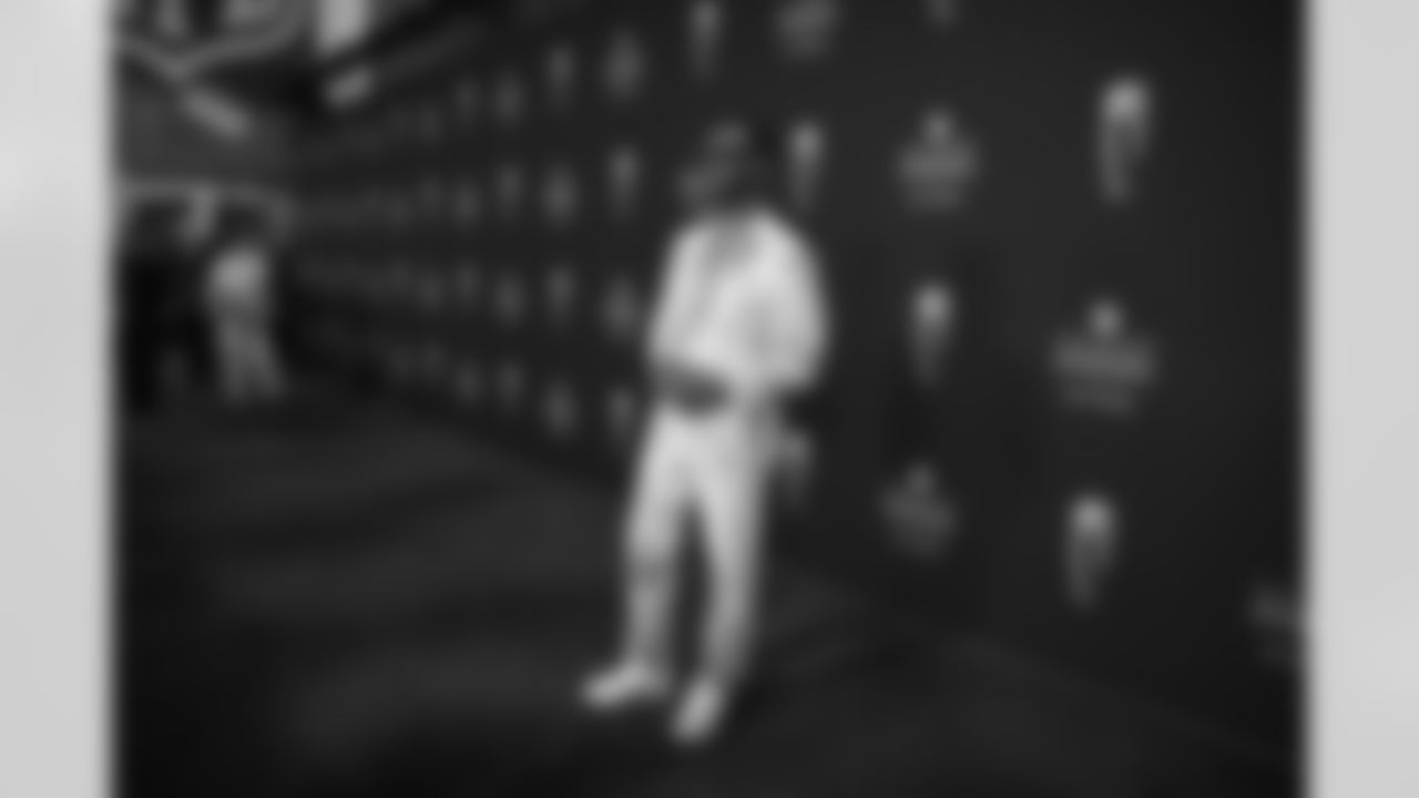 Victor Cruz arrives at the NFL Honors awards show on Thursday, February 9, 2023 in Phoenix, Arizona. (Caitlyn Epes/NFL)