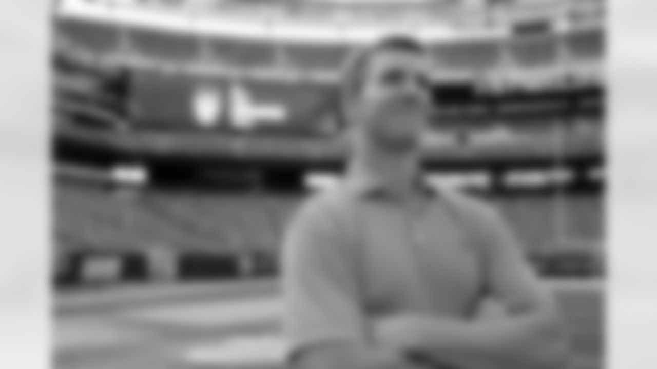 Eli Manning Show promo shoot