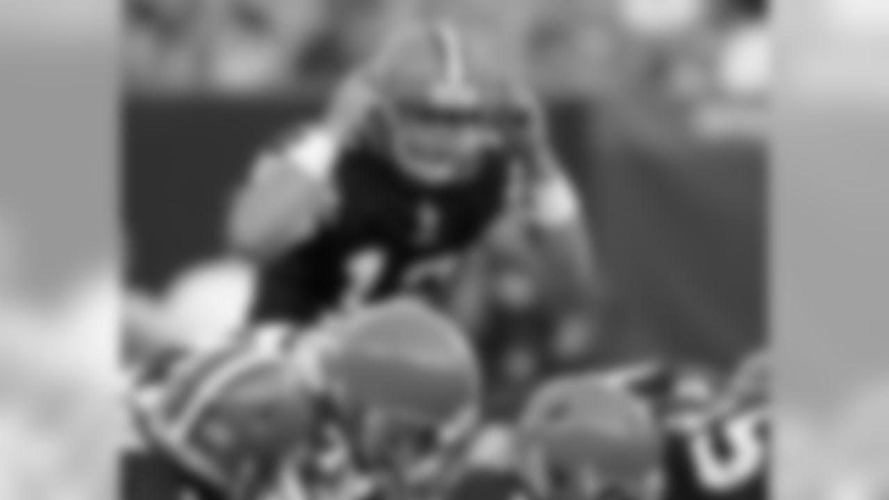 Cleveland Browns quarterback Colt McCoy calls a play at the line during a preseason NFL football game against the Detroit Lions Friday, Aug. 19, 2011, in Cleveland. (AP Photo/Tony Dejak)
