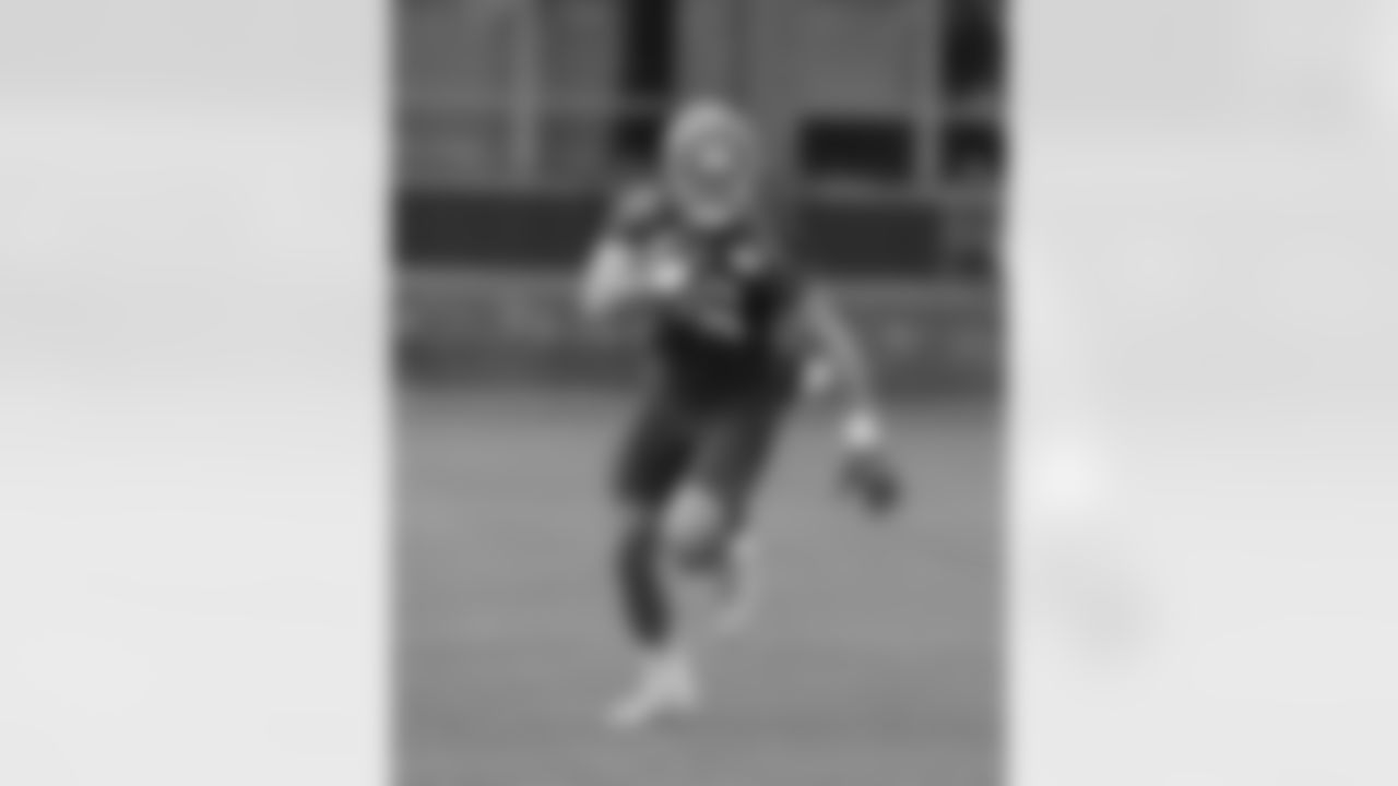 New York Giants tight end Austin Allen (46) during organized team activity at Quest Diagnostics Training Center on Tuesday May 24, 2022 in East Rutherford, New Jersey