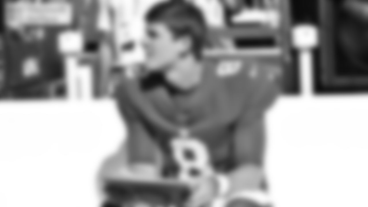 QB DANIEL JONES: The NFC Offensive Player of the Week became the first rookie with at least 300 passing yards, two passing touchdowns and two rushing touchdowns in a single game since 1970. Not bad for a first NFL start.