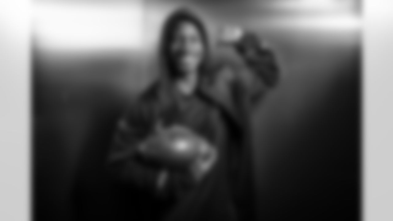 Louisville wide receiver Tutu Atwell poses for a portrait Saturday March 13, 2021 in Pensacola, FL. (Todd Rosenberg via AP)