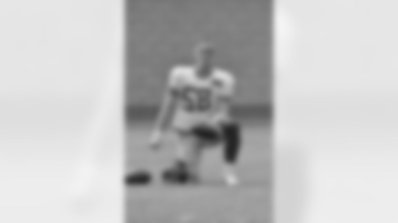 New York Giants long snapper Casey Kreiter (58) during a training camp practice at Quest Diagnostics Training Center on Monday August 31, 2020 in East Rutherford, New Jersey