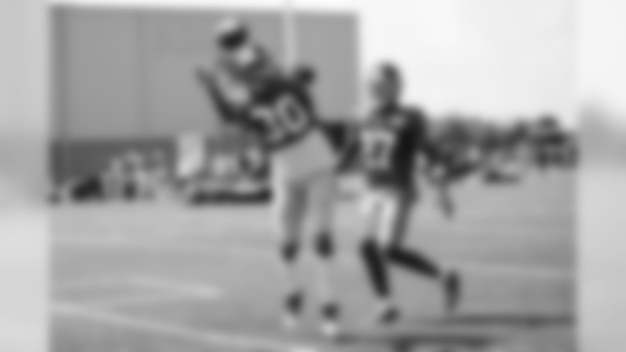 CB Antonio Hamilton (30) at New York Giants Training Camp 2019 at Quest Diagnostics Training Center in East Rutherford, NJ