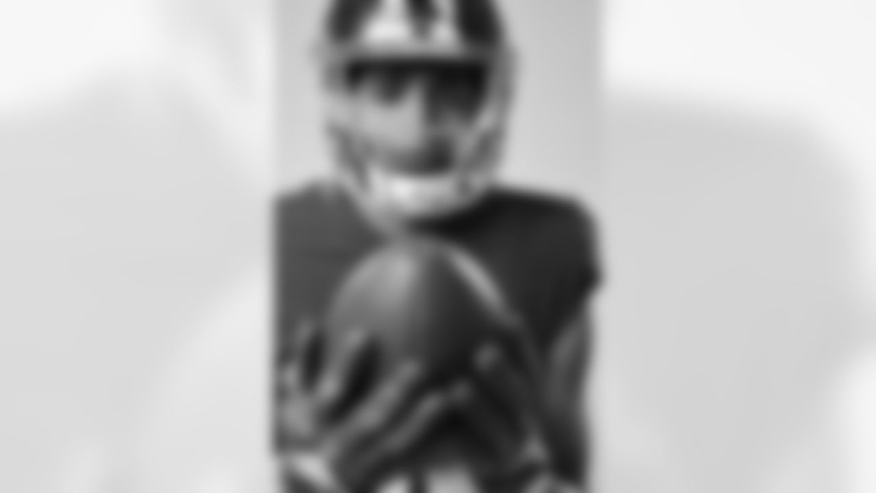 New York Giants wide receiver Jalin Hyatt (84) poses for a portrait during the NFLPA Rookie Premiere on Saturday, May 20, 2023 Los Angeles. (Ben Liebenberg/NFL)