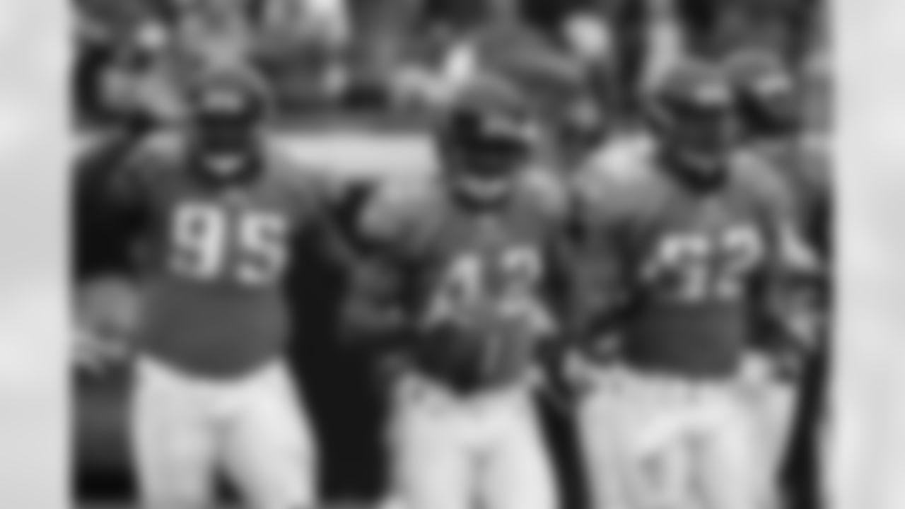 95 Montavious Stanley, #42 Gerald Alexander, #52 Daryl Smith