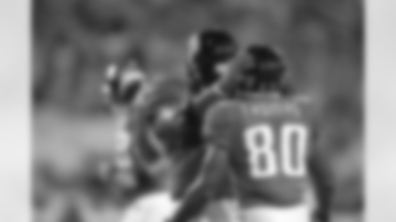 9 David Garrard, #80 Mike Thomas