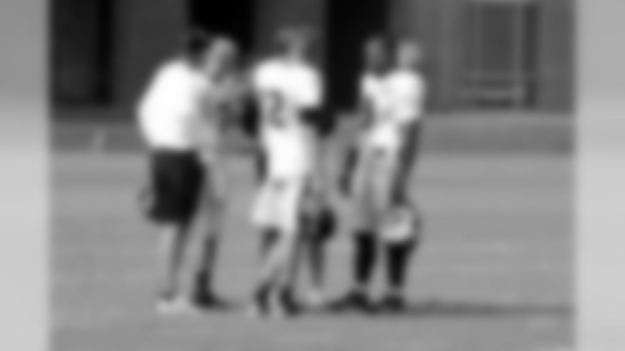 9 David Garrard, #12 Luke McCown, #7 Trevor Harris