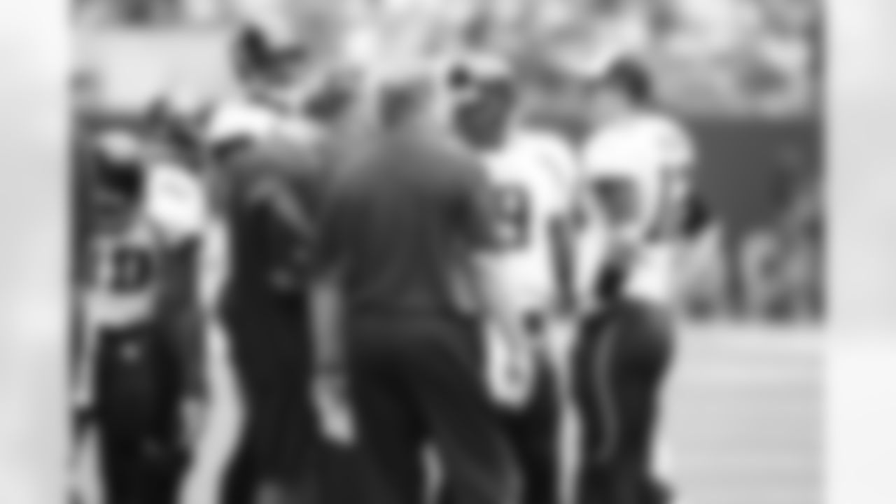 9 David Garrard, #12 Luke McCown, Jack Del Rio