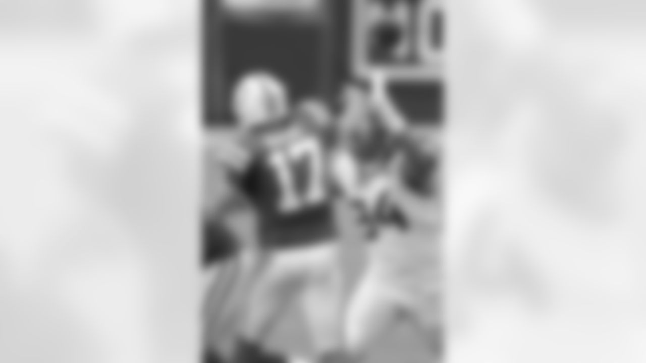 Jacksonville Jaguars defensive end Dawuane Smoot (94) pressures Indianapolis Colts quarterback Philip Rivers (17) in the fourth quarter during an NFL football game, Sunday, September 13, 2020 in Jacksonville, Fla.