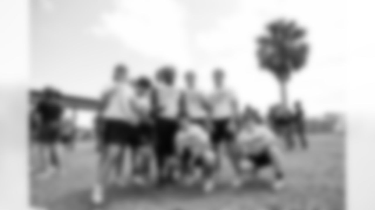 JACKSONVILLE, FLORIDA - July 15, 2022: The Jacksonville Jaguars and Nike host a 11-on-11 high school football tournament on July 15, 2022 in Jacksonville, FL