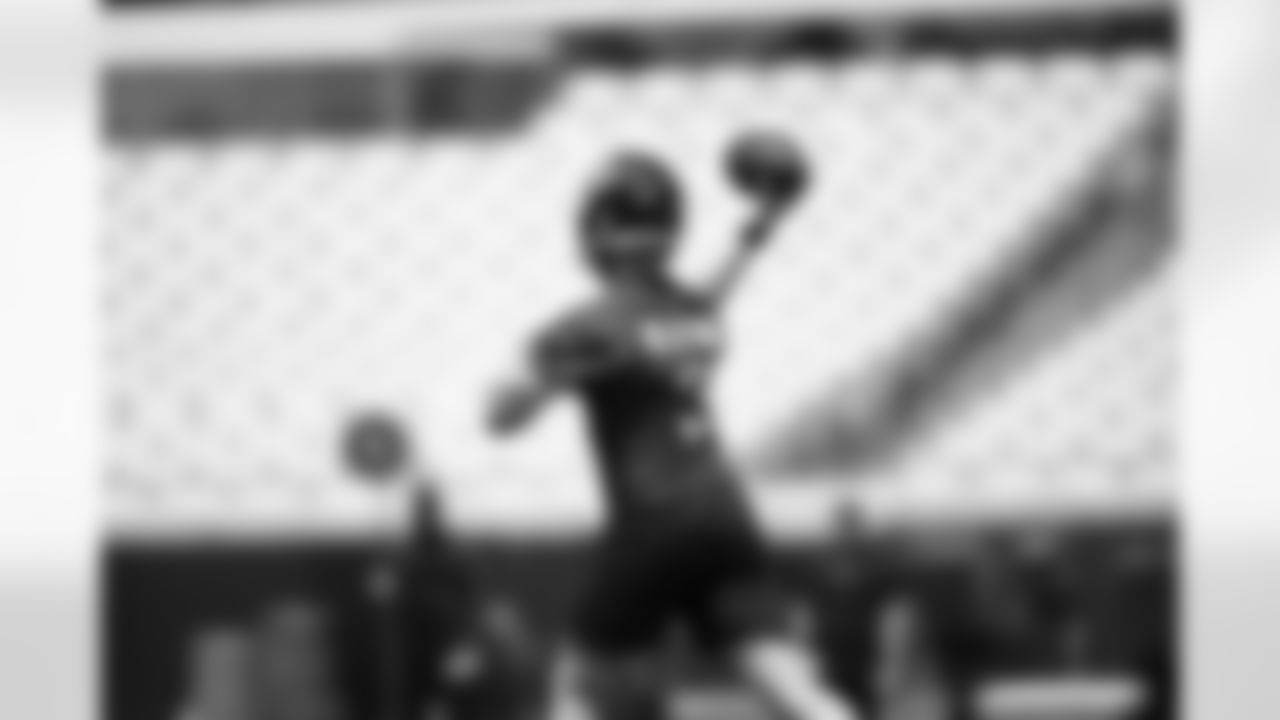 Jacksonville Jaguars quarterback C.J. Beathard (3) during OTAs at TIAA Bank Field in Jacksonville, FL on May 29, 2023. (Kam Nedd/Jacksonville Jaguars)