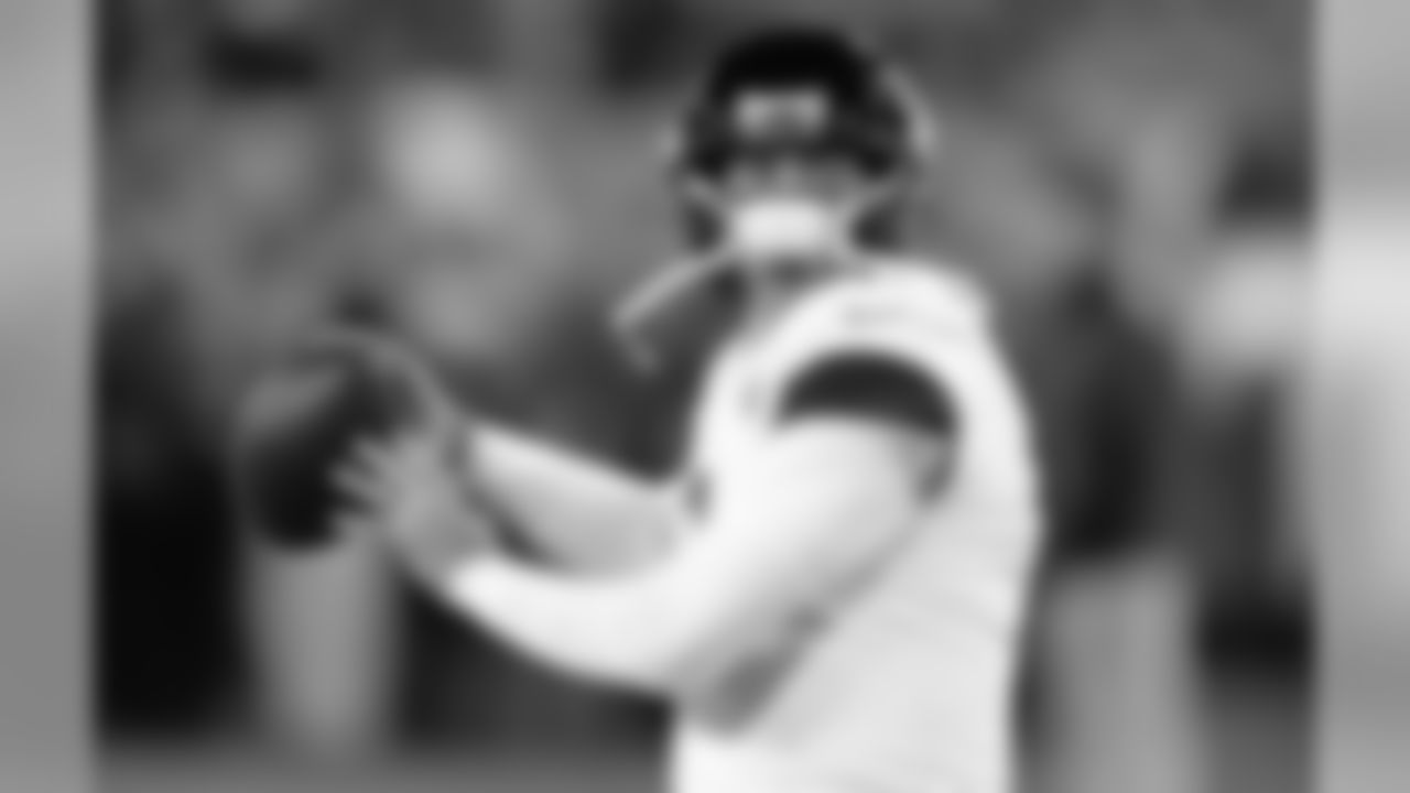 Jacksonville Jaguars quarterback Cody Kessler (6) warms up before the first half of an NFL football game between the Tennessee Titans and the Jacksonville Jaguars, Thursday, Dec. 6, 2018, in Nashville, Tenn. (AP Photo/Mark Zaleski)