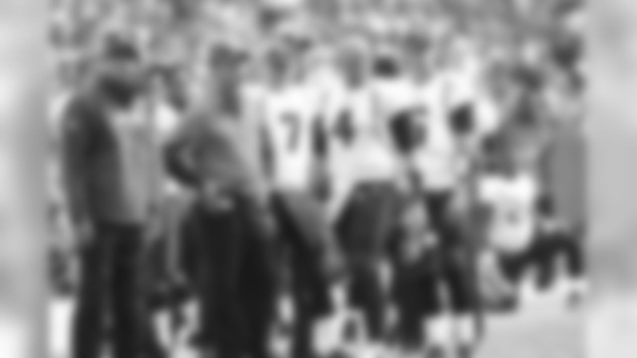 Jack Del Rio, #7 Patrick Ramsey, #4 Todd Bouman, #5 Trent Edwards