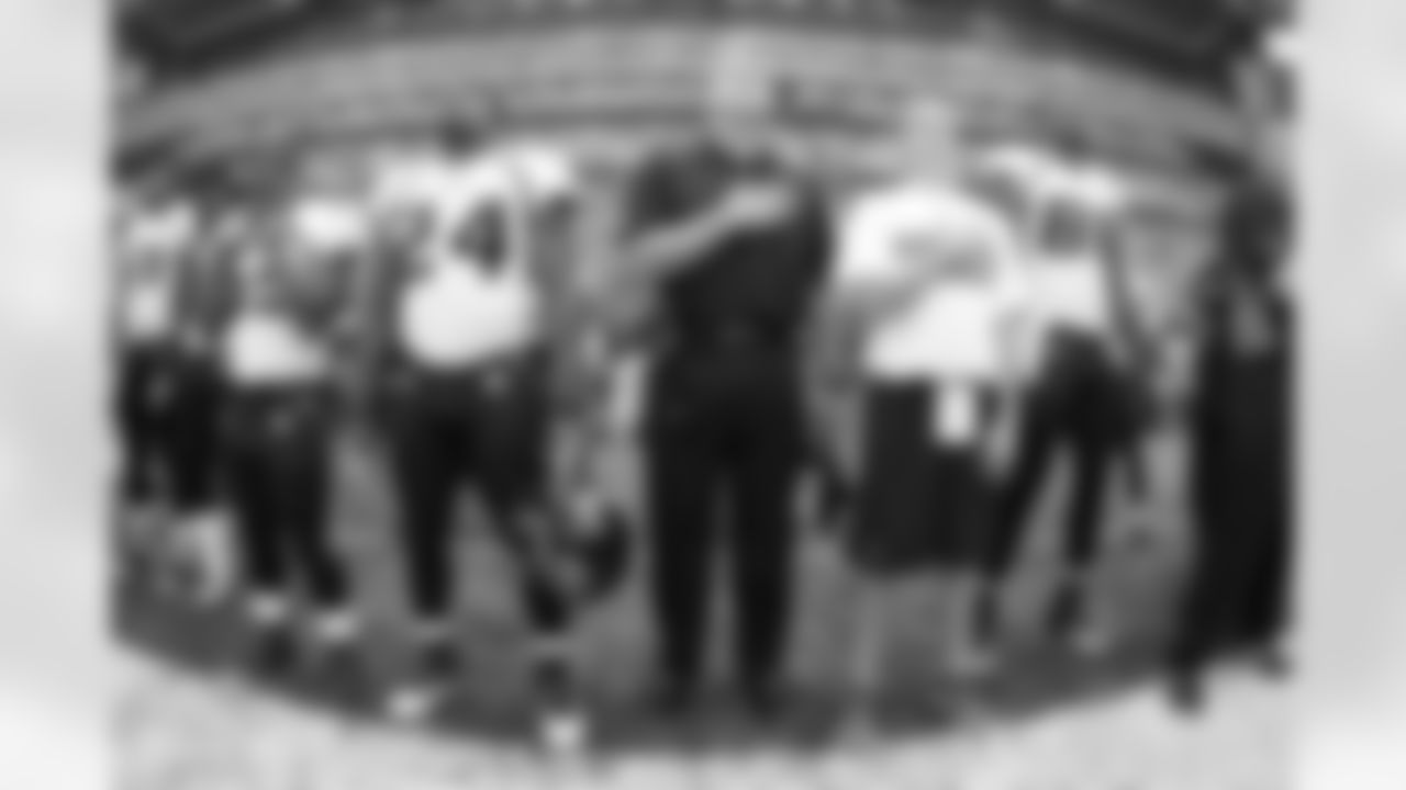 32 Maurice Jones-Drew, #24 Montell Owens, Jack Del Rio