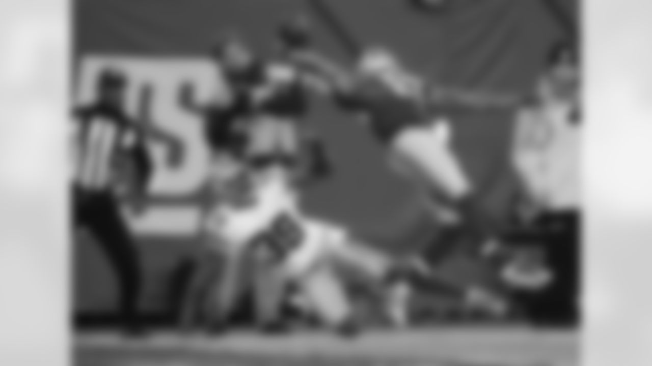 Despite missing the first four games of the season, Beckham leads the Giants with 609 receiving yards. OBJ, as he's referred to due to his initials, has been nearly unstoppable averaging over 125 yards per game over the last four games, including making arguably the catch-of-the-year last week against Dallas.