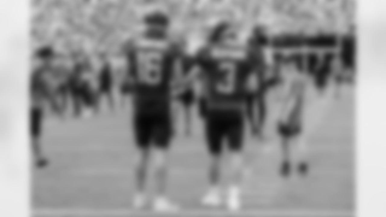 2023 Jaguars Training Camp Practice
QB Trevor Lawrence (16) and QB C.J. Beathard (3)